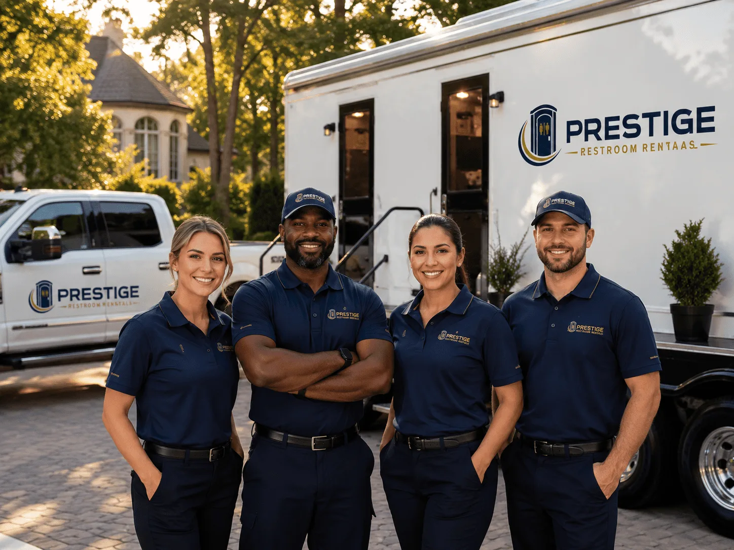 Trusted Luxury Portable Restrooms company in Fisk, MO